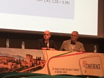 MODERACIÓN DE MESA REDONDA EN EL CONGRESO EUROPEO DE CIRUGIA ENDOCRINA