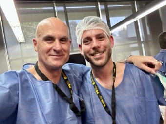 DR OSCAR VIDAL Y DR PIERMARCO PAPINI DE L'HOSPITAL DE PISA