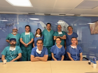 PRIMER CURSO DE AUTOFLUORESCENCIA CON SONDA INTRAOPERATORIA EN CIRUGIA ENDOCRINA CERVICAL. HOSPITAL CLINIC DE BARCELONA